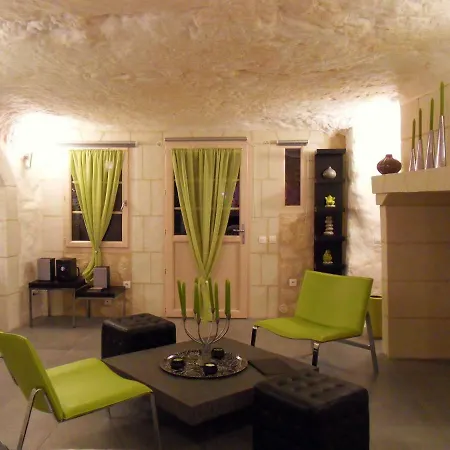 Bed and Breakfast Troglodelice Azay-le-Rideau Exterior foto
